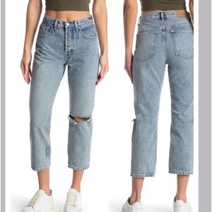 Topshop Rigid Straight Leg jeans sz 32 NTW